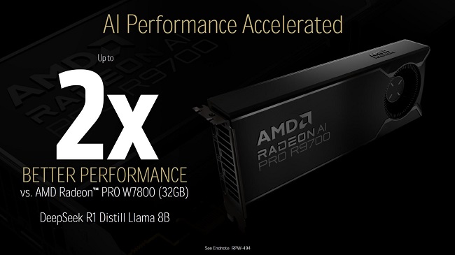 بررسی کارت گرافیک Radeon AI PRO R9700