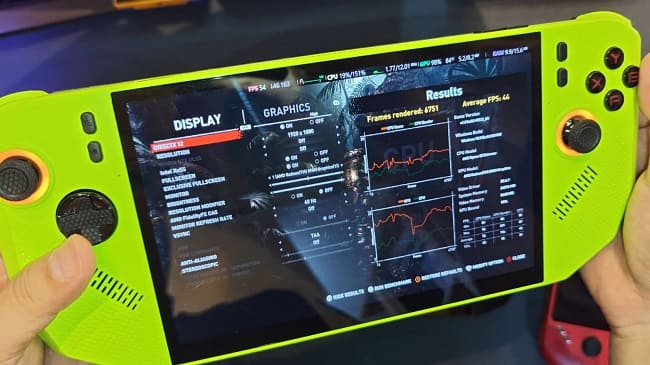 بنچمارک های کنسول گیمینگ Legion Go 2