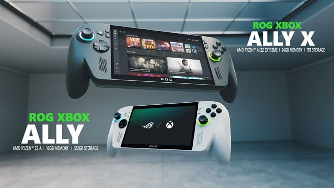 زمان عرضه و قیمت کنسول های گیمینگ ROG Xbox Ally