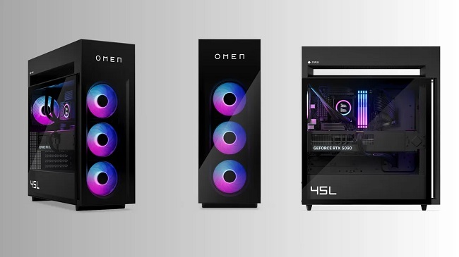 طراحی کیس گیمینگ HP Omen Max 45L