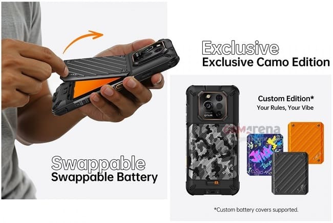 گوشی با قابلیت تعویض باتری RugOne Xever 7 Pro