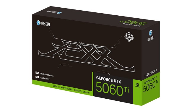 طراحی کارت گرافیک GALAX RTX 5060 Ti