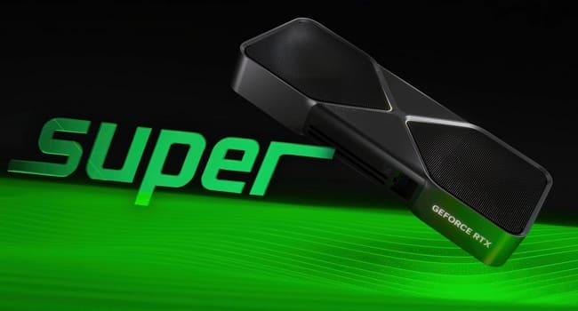 کارت گرافیک RTX 50 سوپر انویدیا