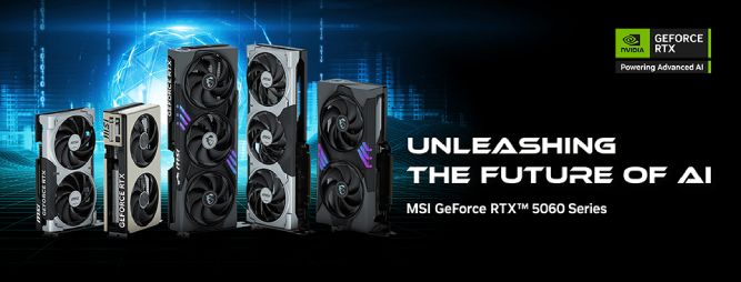 کارتهای گرافیک MSI RTX 5060