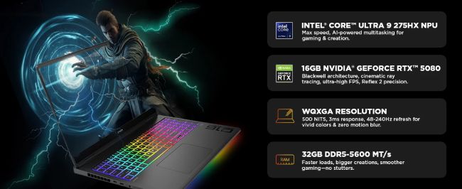 مشخصات فنی HP Omen Max 16