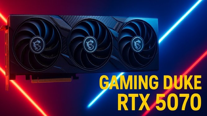 ارت گرافیک RTX 5070 GAMING DUKE