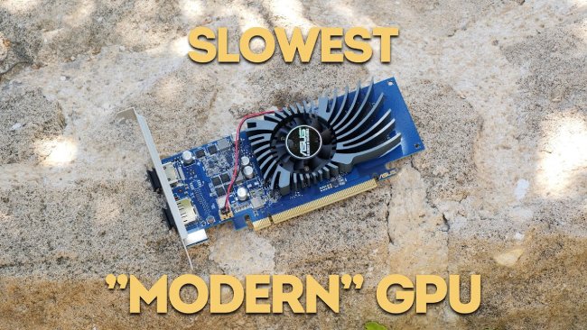 نتایج بنچمارک کارت گرافیک GT 1030 در بازیهای مدرن