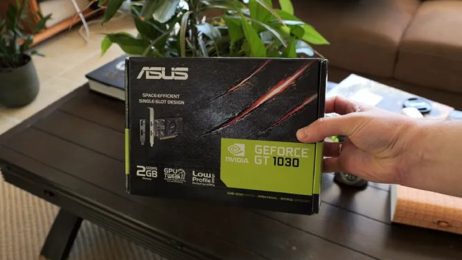 بنچمارک کارت گرافیک GT 1030