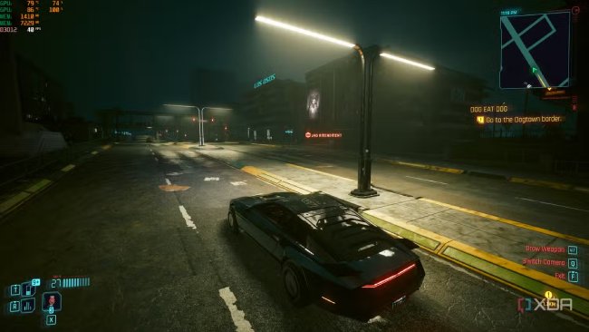 گیم‌پلی بازی با  پردازنده به Ryzen 7 5800X3D