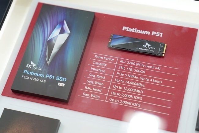 مشخصات اس‌اس‌دی Platinum P51