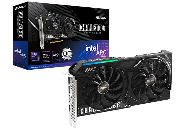 کارت گرافیک Arc B580 Challenger 12GB OC