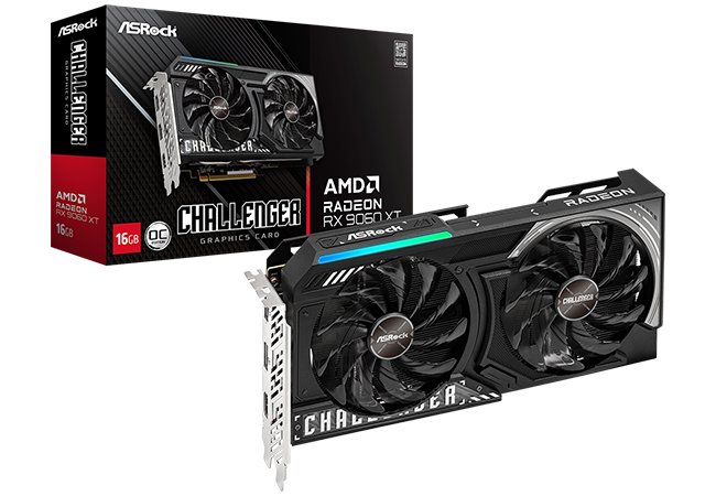 کارت گرافیک Radeon RX 9060 XT Challenger 16GB OC