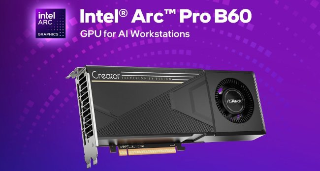 کارت گرافیک Arc Pro B60 Creator 24GB
