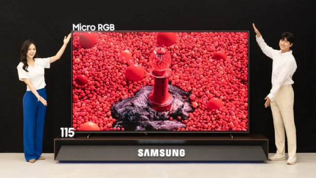 ابعاد تلویزیون Micro RGB سامسونگ