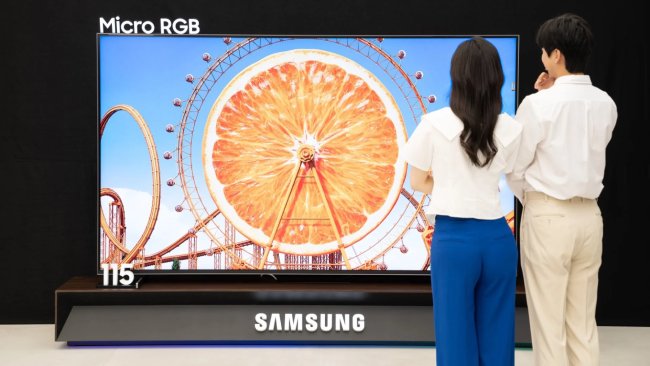 تصویر تلویزیون Micro RGB سامسونگ