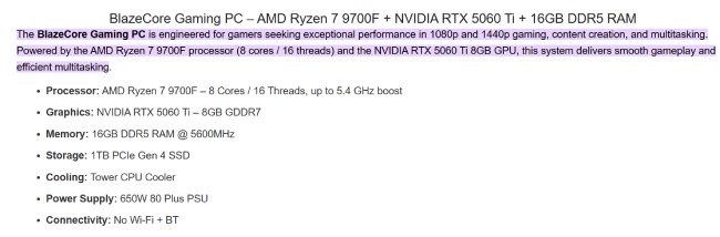 مشخصات احتمالی پردازنده Ryzen 7 9700F