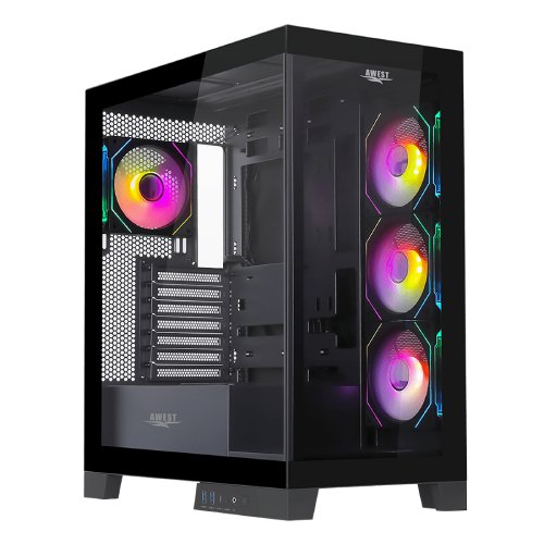 کیس AWEST GT-AQ16؛ طراحی مدرن با دید وسیع