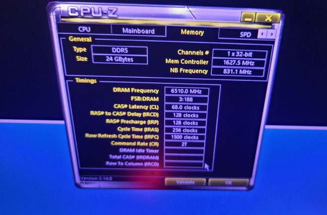  رکورد جدید اورکلاک حافظه رم DDR5