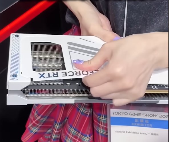 کارت گرافیک RTX 5070 Ti با ظاهر مخفی