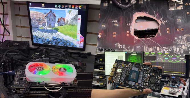 احیای کارت گرافیک RTX 5070 Ti