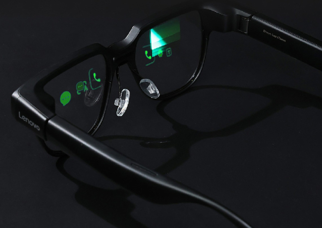 تصویر عینک هوشمند لنوو AI Glasses V1