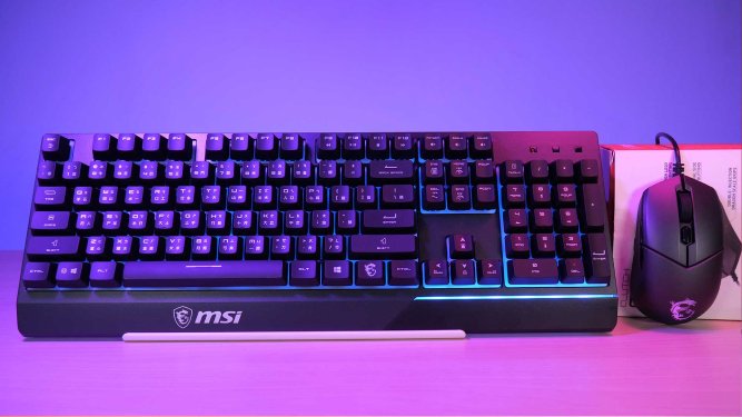باندل موس و کیبورد گیمینگ MSI