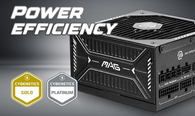 بازدهی پاورهای MSI