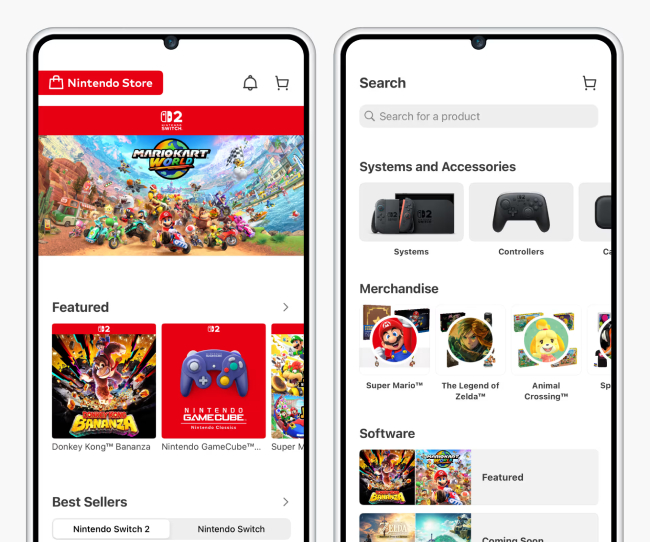 دانلود اپلیکیشن Nintendo Store