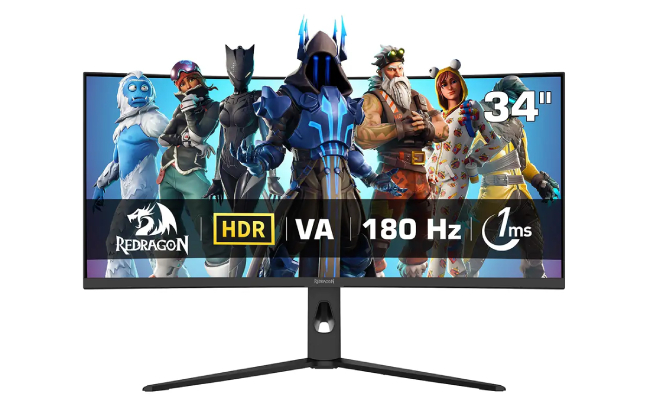 مانیتور خمیده Q3418RVC؛ گیمینگ با سرعت بالا
