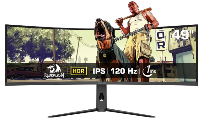 مانیتور ردراگون Q4966RMC؛ گیم زدن با ابعاد بالا