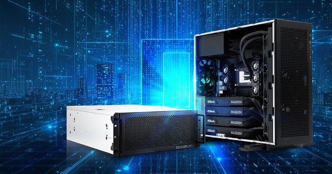 ورک‌استیشن GAI4G-R9700 ازراک