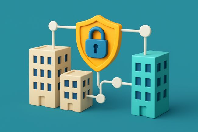 چالش‌های امنیتی در ارتباط بین دفاتر