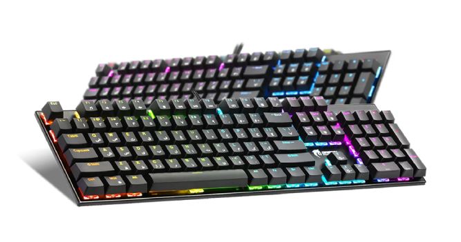 کیبورد مکانیکال گرین GK802-RGB