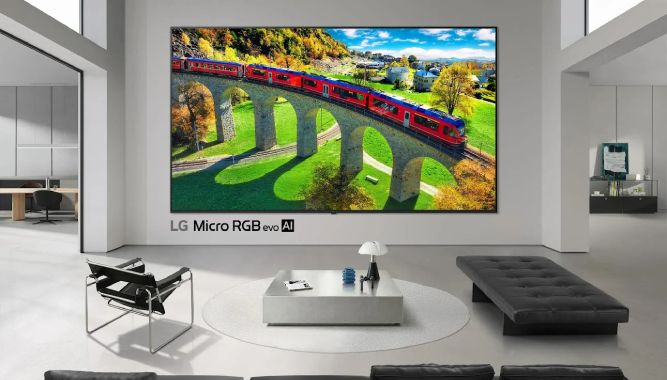 تلویزیون Micro RGB evo ال جی