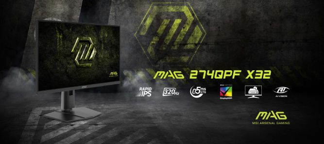 مانیتور گیمینگ MAG 274QPF X32