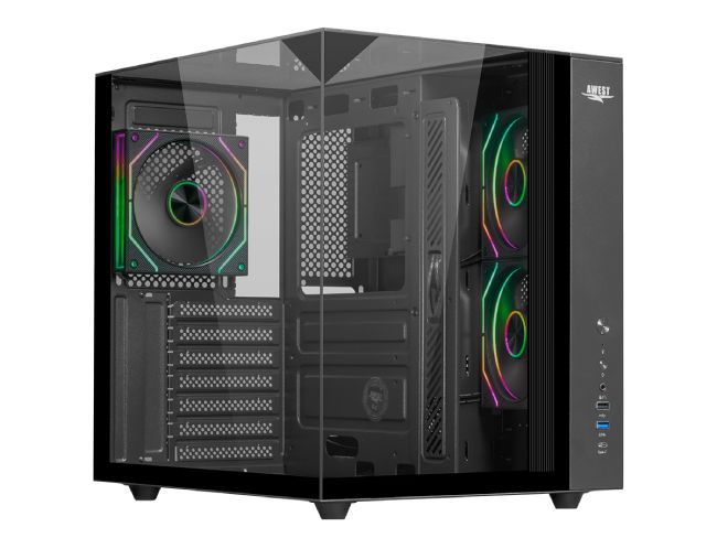 کیس گیمینگ اوست AQ-15TG-B