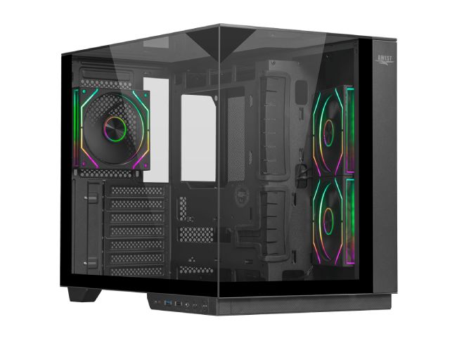 کیس گیمینگ اوست AQ-17TG-B