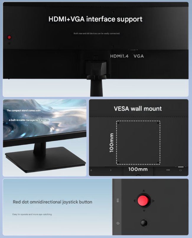مشخصات مانیتور ThinkVision S25-4e