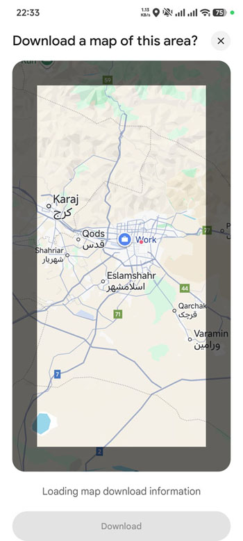 دانلود نقشه گوگل مپ