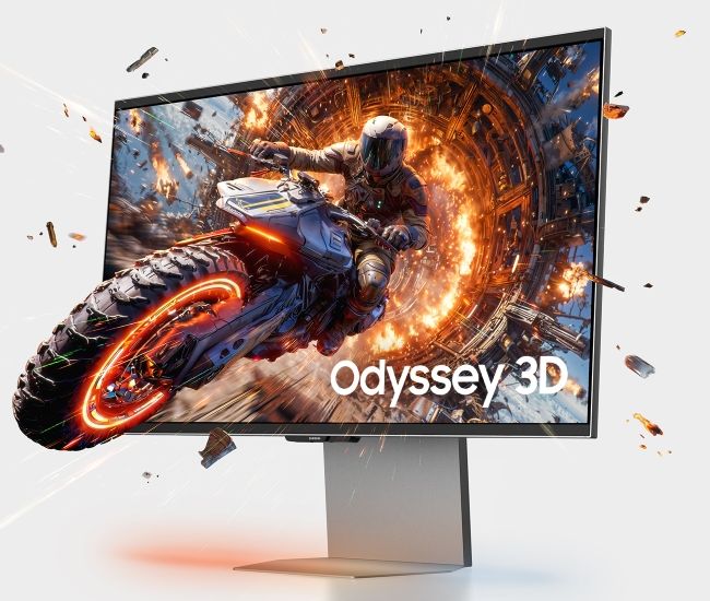 Odyssey 3D G90XH؛ نخستین مانیتور گیمینگ 6K سه‌بعدی بدون عینک