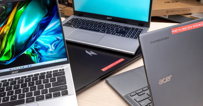 پرفروش‌ترین لپ‌تاپ‌های ایسر در بازار ایران