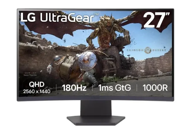 مانیتور ال‌جی مدل UltraGear 27GS60QC-B