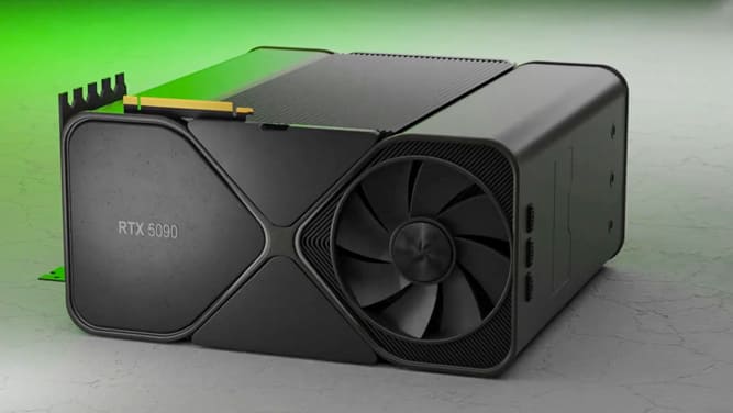 نسخه خاص RTX 5090 را اینجا ببینید