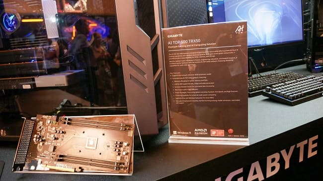 AI TOP 500 TRX50 از گیگابایت