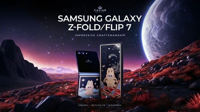 Galaxy Z Fold 7 و Galaxy Z Flip 7 را با طراحی ویژه‌ای به نام Cabubu Edition