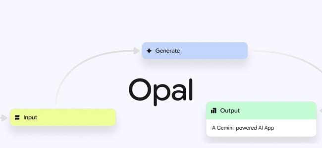 گوگل از هوش مصنوعی Opal رونمایی کرد