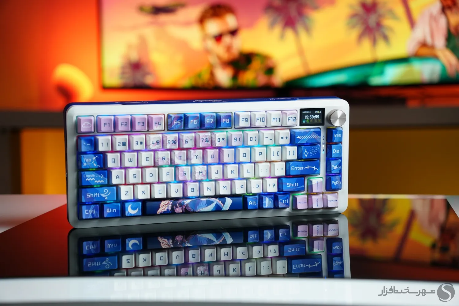 بررسی کیبورد K708 AK PRO RGB از برند ردراگون