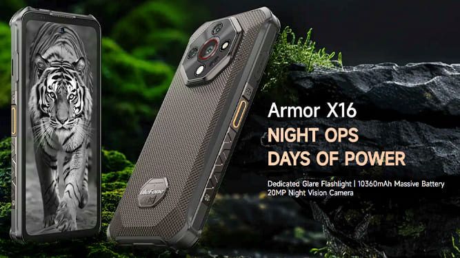 Ulefone Armor X16 معرفی شد
