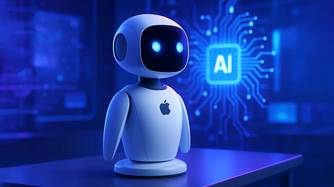 اپل ربات رومیزی مجهز به هوش مصنوعی عرضه می‌کند