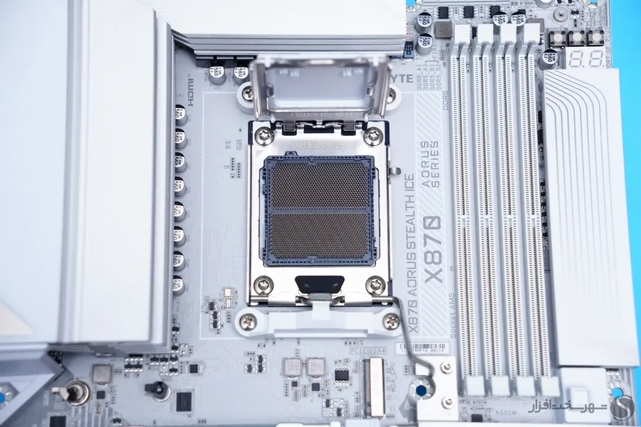 قابلیت اورکلاک در مادربرد X870 گیگابایت